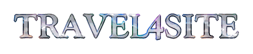 Original TRAVEL4SITE metallic header, 1999